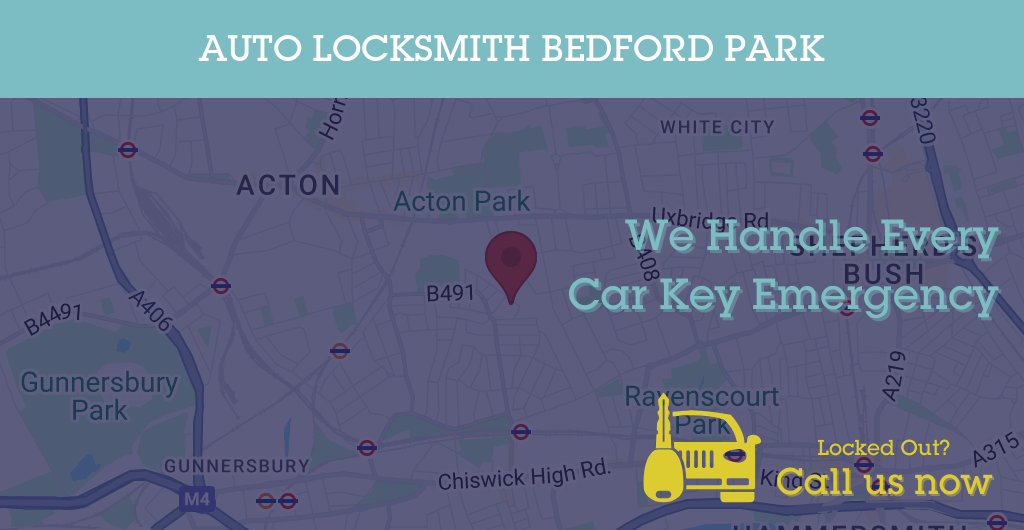 Auto Locksmith Services in Bedford Park - W postcode