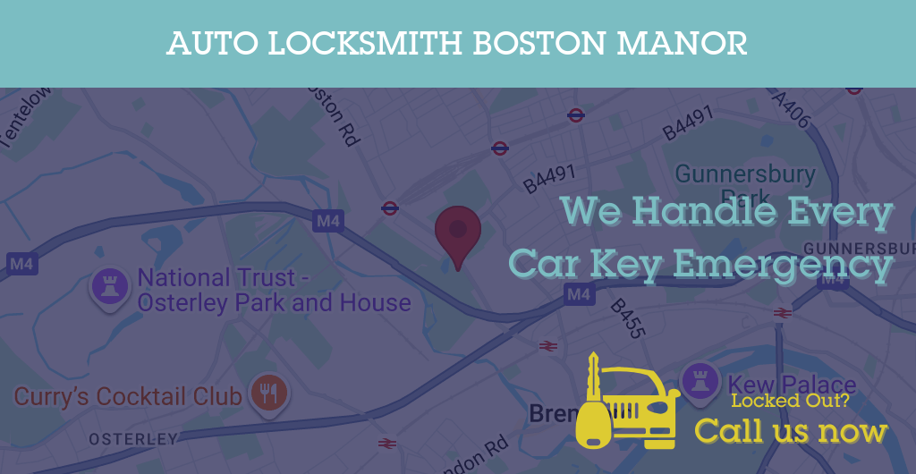 Auto Locksmith Services in Boston Manor - W postcode