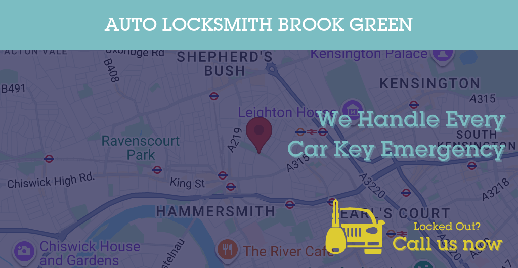 Auto Locksmith Services in Brook Green - W postcode