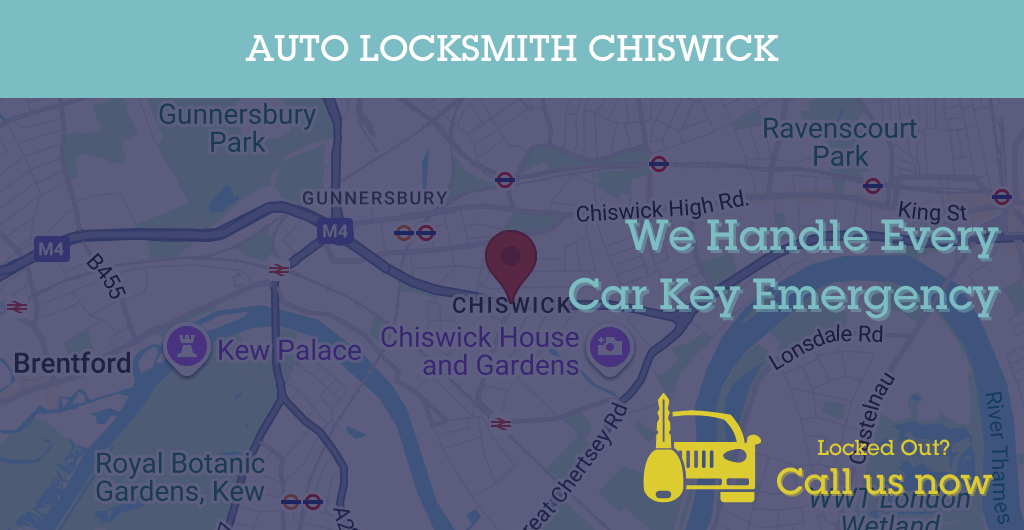 Auto Locksmith Services in Chiswick - W postcode