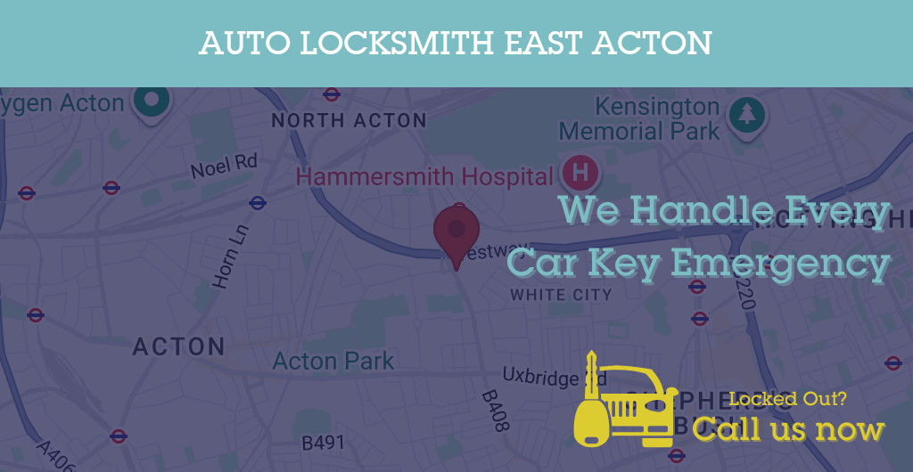 Auto Locksmith Services in East Acton - W postcode