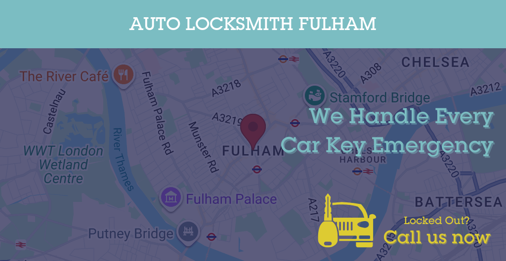 Auto Locksmith Services in Fulham - W postcode