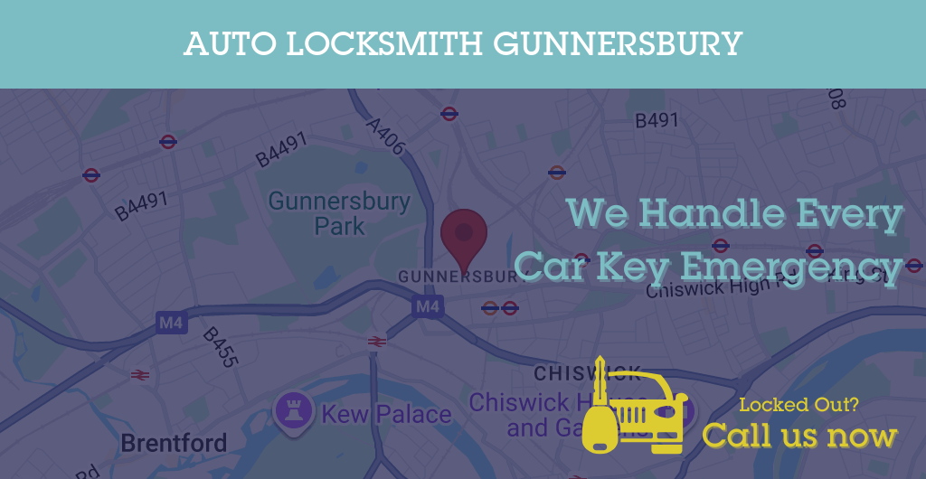Auto Locksmith Services in Gunnersbury - W postcode