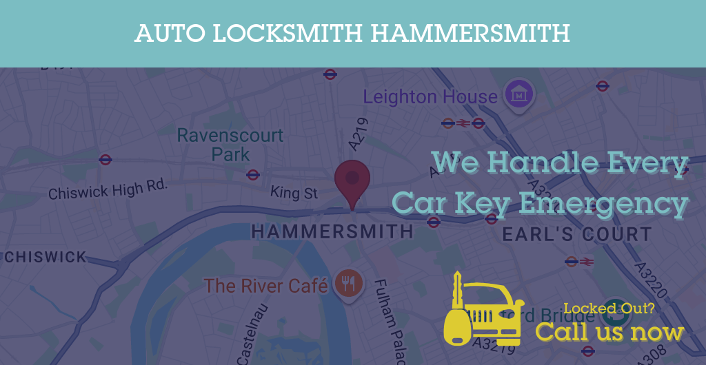 Auto Locksmith Services in Hammersmith - W postcode