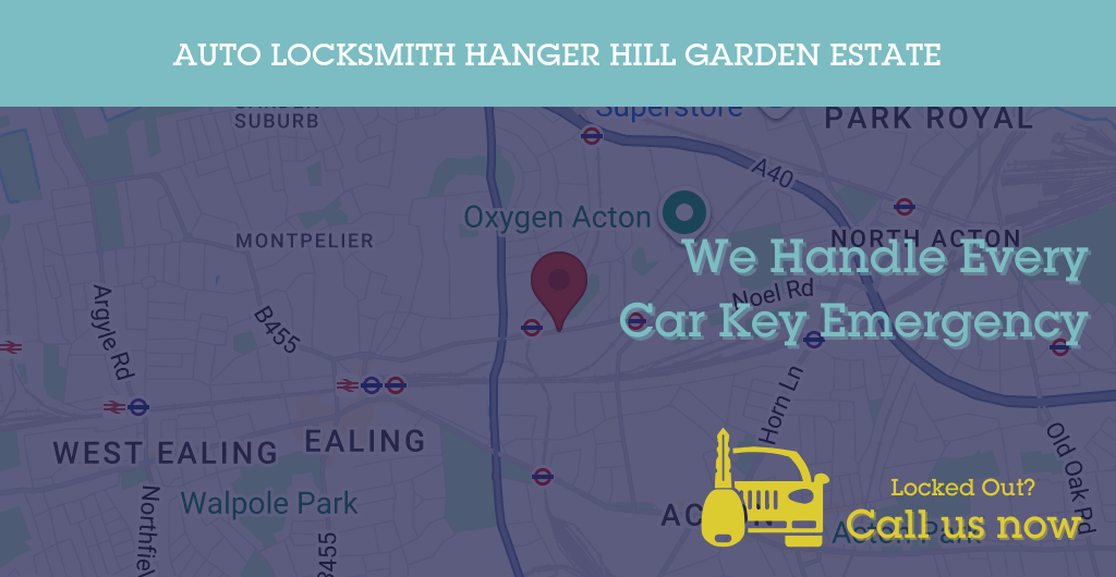 Auto Locksmith Services in Hanger Hill Garden Estate - W postcode
