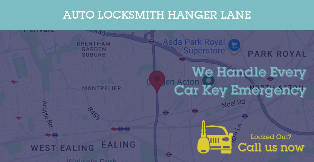 Auto Locksmith Services in Hanger Lane - W postcode