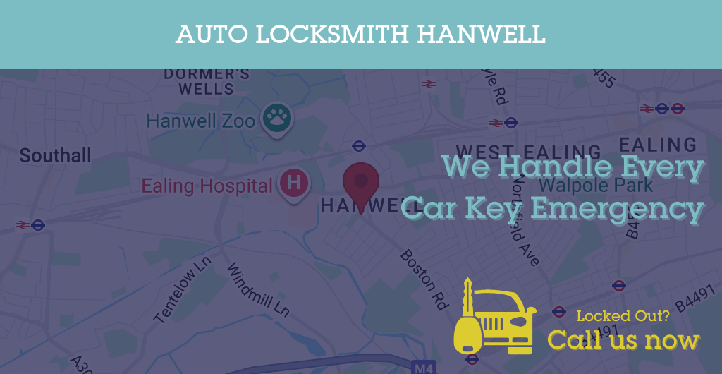 Auto Locksmith Services in Hanwell - W postcode