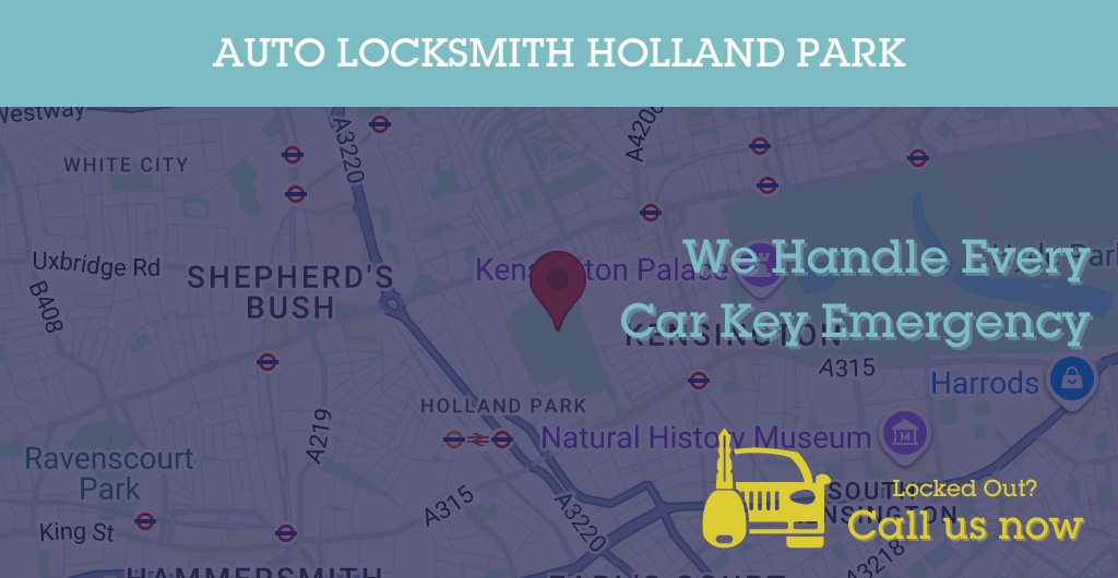 Auto Locksmith Services in Holland Park - W postcode