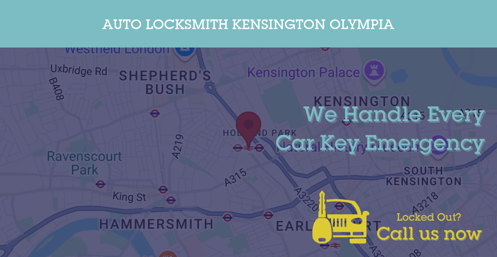 Auto Locksmith Services in Kensington Olympia - W postcode
