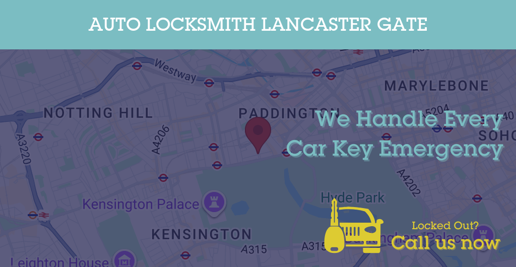 Auto Locksmith Services in Lancaster Gate - W postcode