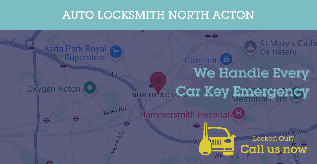 Auto Locksmith Services in North Acton - W postcode