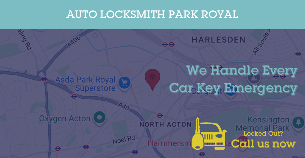 Auto Locksmith Services in Park Royal - W postcode