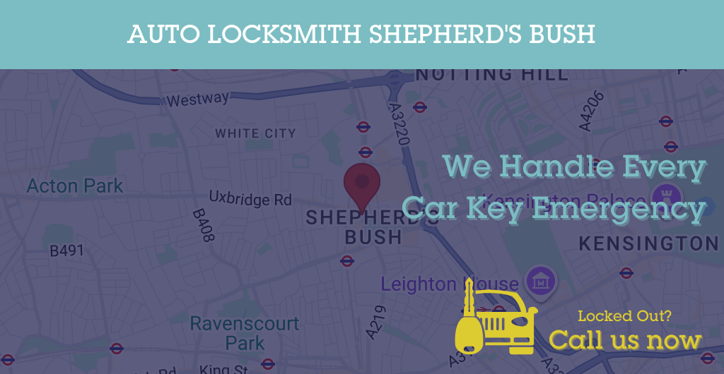 Auto Locksmith Services in Shepherd's Bush - W postcode