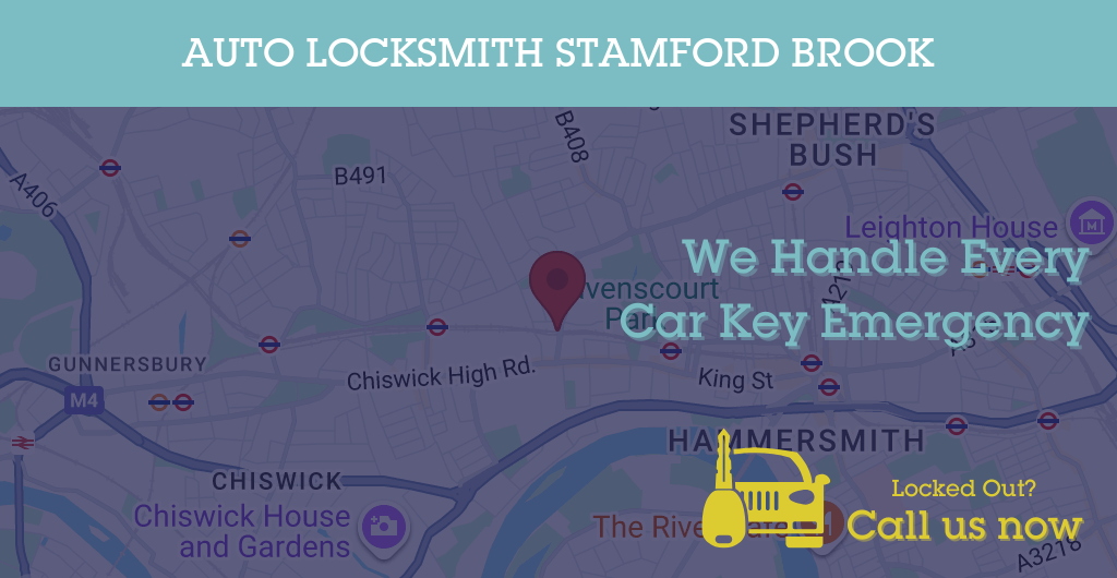 Auto Locksmith Services in Stamford Brook - W postcode