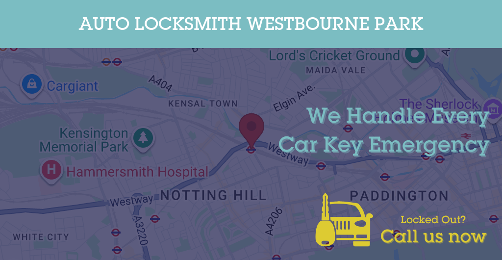 Auto Locksmith Services in Westbourne Park - W postcode