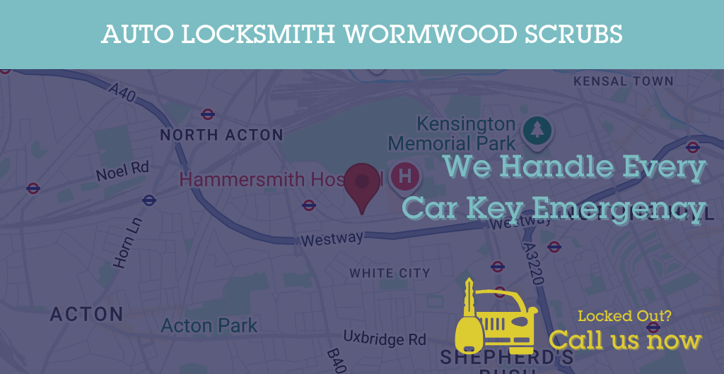 Auto Locksmith Services in Wormwood Scrubs - W postcode